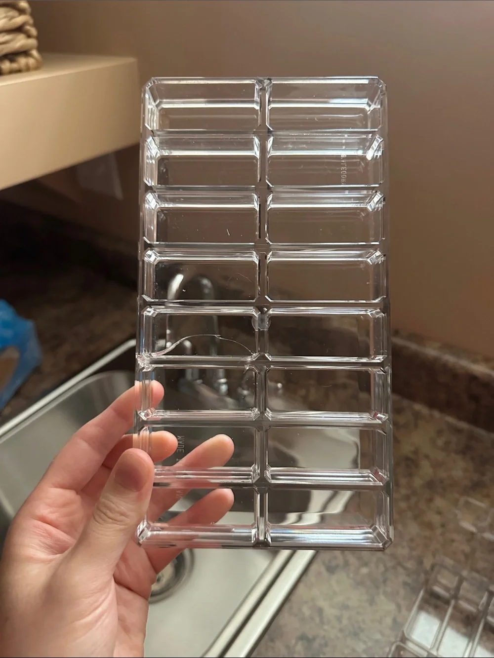 Clear acrylic  Organizer - Transparent